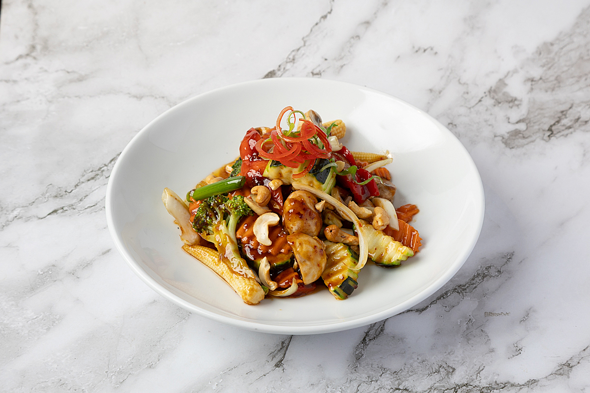 Cashew Vegetable Stir Fry